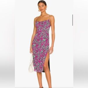 Revolve Floral Midi Dress